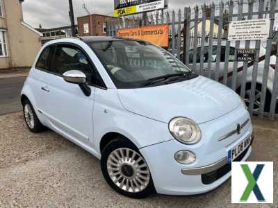 Photo FIAT 500 LOUNGE OPENING PAN ROOF Blue Manual Petrol, 2008