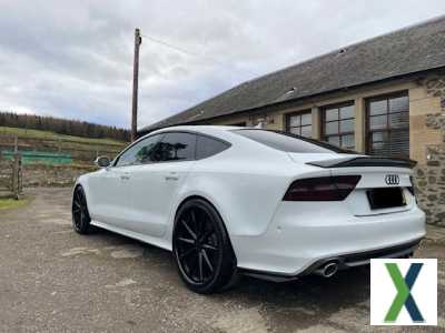 Photo 2013 Audi A7 3.0 Ultra Black Edition + Vossen 22s + Maxton Kit + FASH