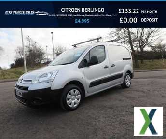 Photo CITROEN BERLINGO 1.6 HDi,ENTERPRISE 2011,Low Mileage,Bluetooth,Air Con,Very Clean,F.S.H