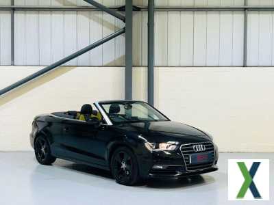 Photo AUDI A3 CONVERTIBLE 2.0 TDI SPORT 150 DIESEL *LOW TAX* 2014 CABRIOLET BLACK