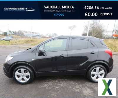 Photo VAUXHALL MOKKA 1.4 EXCLUSIV 2014,4x4 Dab,Bluetooth,Cruise,Air Con,Privacy Glass,Very Clean,F.S.H