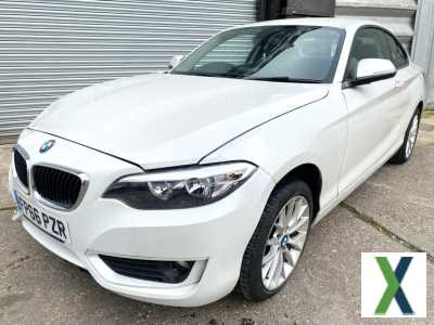 Photo 2017 66 REG BMW 2-SERIES 218i 1.5 SPORTS DAMAGED REPAIRABLE SALVAGE