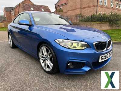 Photo 2016(66) BMW 218d 2.0 M SPORT LONG MOT JUST SERVICED RUNS/DRIVES A1 STUNNING CAR