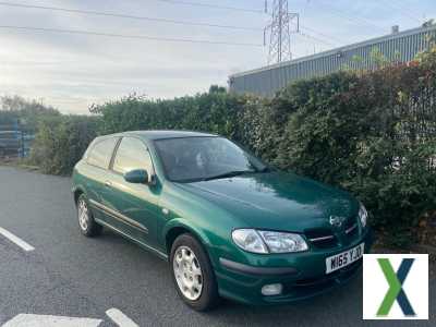 Photo NISSAN ALMERA 1.8 SE 2000 REG GREEN 3 DOOR MOT FEBRUARY 20TH 2024 NO ADVISORIES LOW INSURANCE 38+MPG