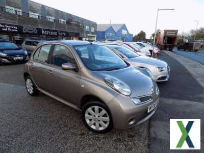 Photo 2008 (08) NISSAN MICRA 1.2 ACENTA + Gold Petrol Manual BT A/C New MOT SH