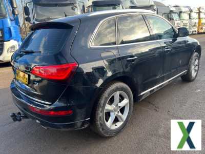 Photo 2015 AUDI Q5 SPORT QUATTRO 3.0 BLACK AUTO SUV DAMAGED SALVAGE