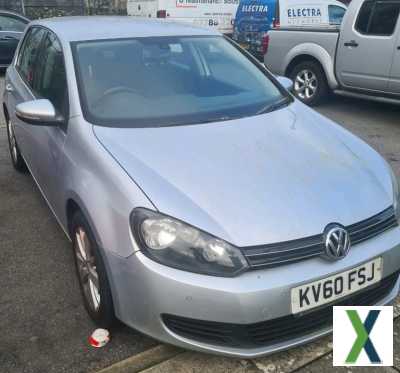 Photo 2010 VW GOLF 1.6 TDI MATCH. SPARES OR REPAIR