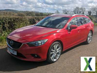 Photo 2014 Mazda 6 Tourer Sport 2.2d 175Bhp Long MOT FSH Stunning Car