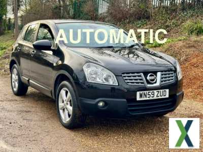 Photo 2009 Automatic Nissan Qashqai 2.0 Petrol 5 Door Black Low Mileage