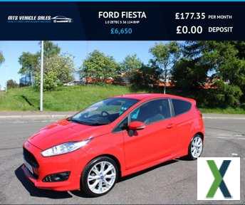 Photo FORD FIESTA 1.0 ZETEC S 2016,Bluetooth,DAB,Air Con,Park Sensors,65mpg,£0 Tax,F.S.H,Ulez Compliant