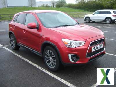 Photo 2015 MITSUBISHI A.S.X 1.6. 5.DR MANUAL ULEZ EXEMPT MET RED,81000 MILES WITH SERVICE HISTORY