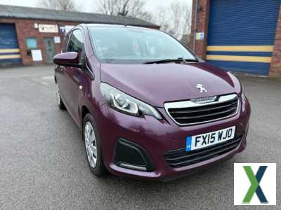 Photo 2015 Peugeot 108 1.0 Active 3dr HATCHBACK PETROL Manual